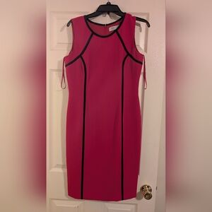 Kasper Pink and Black Women's Dress